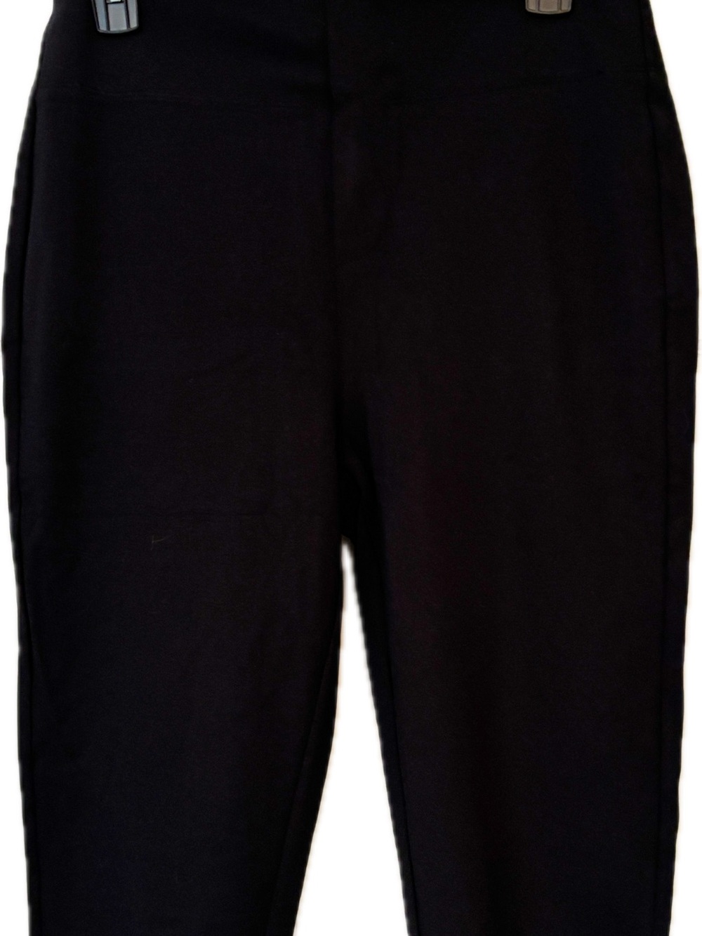 HALARA Black Women's Pull-On Capri Leggings